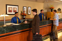 Experience a warm welcome with a fast and friendly check in.